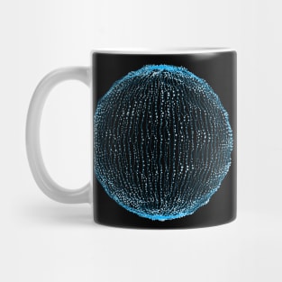 Technical Sphere Wireframe Mug